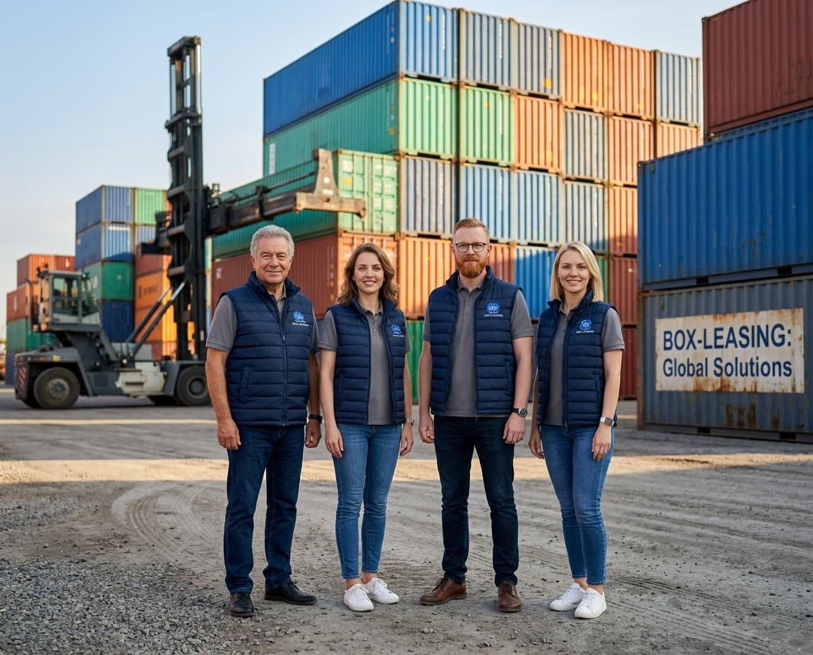 Команда Box leasing на контейнерном терминале